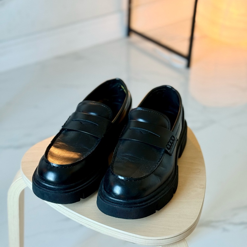 Classic Black Loafers